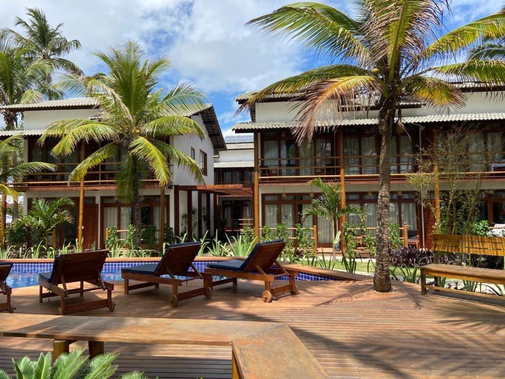 Marau Beach House Flat 107 Pe Na Areia - Dreamland Apart Taipu De Fora Barra Grande-Ba 巴拉格兰德 外观 照片